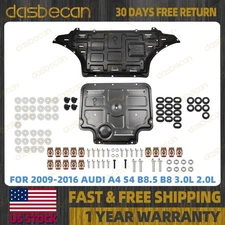 Engine & Trans Splash Shield Under Tray For Audi A4 S4 B8.5 B8 2.0 3.0 2009-2016