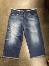 90s Vintage Baggy Shorts Jorts Size 36 Long. Made in USA Authentic 90s