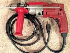 Milwaukee Magnum Hammer Drill 1/2" 5370-1 Corded Heavy Duty  USA 