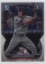 2023 Bowman Draft Chrome Refractor Christian Knapczyk #BDC-180 11s9