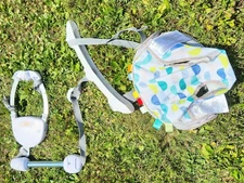 Bright Starts Playful Parade Baby Doorway Jumper Adjustable Strap Very Good Cond