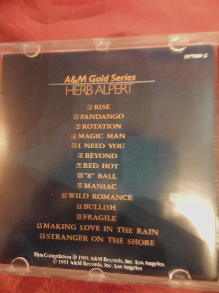 Herb Alpert - Gold Series - CD Album Compilation - Soul Jazz Pop Trompete Kult - - Bild 4 von 4