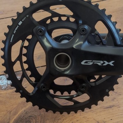 Shimano GRX FC-RX810/FC-RX820 Double Crankset 12-Speed 175mm 48-31T Gravel Bike