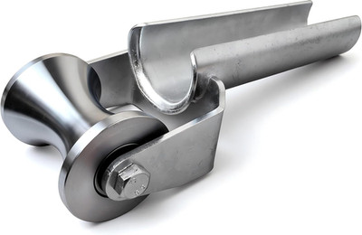 4-Inch Stainless Steel Cable Puller Sheave, Cable Feeding Sheave,Allowing the Ca