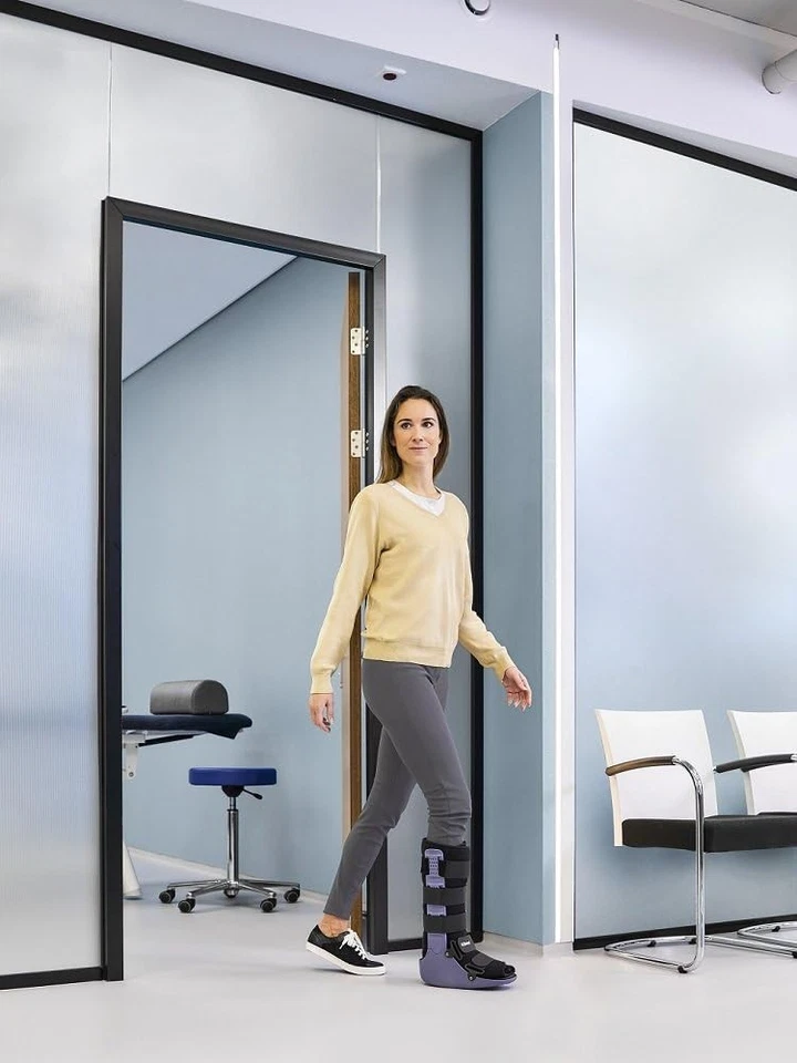 FLA 踝步行者,Post Op 靴子 黑色/灰色,高/大号 — 第 3/3 张图片