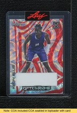 2022-23 Leaf Optichrome 1/1 Keon Ellis #BA-KE1 READ 15r3