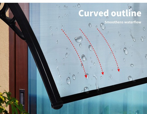 Mountview Window Door Awning Outdoor Canopy UV Patio Rain Cover DIY 1M X 1.2-6M - Picture 7 of 71