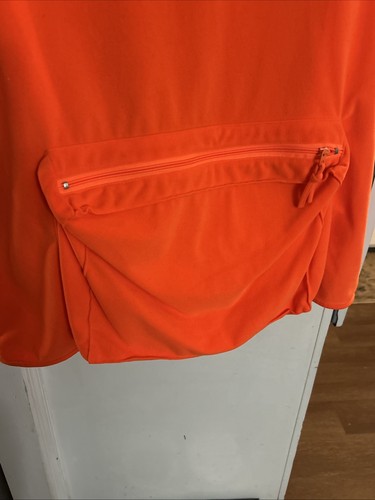 Gamehide Vest Men's Large Hunting Hide Hush Shotgun Padded Orange Shell Pocket - Picture 10 of 12