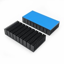 2 PCS 50mm Heatsink Kit 100x50x20mm Thermal Tape Cooler NVME SSD Router X