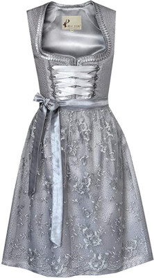 NWT $80  Alte Liebe Bavarian Oktoberfest German Dirndl Dress US 4 GR 40 NO Apron