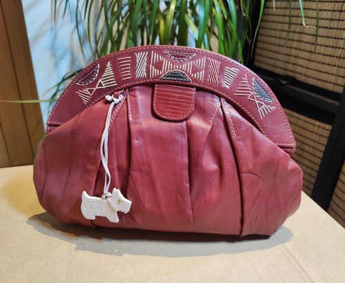 Borsa pochette Radley marrone marrone marrone rosso sottotono