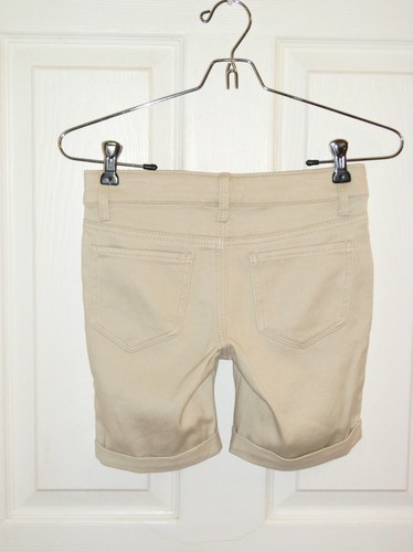 SO Girls Size 8 Stretch Khaki Shorts NWT MSRP $20 - Picture 2 of 7