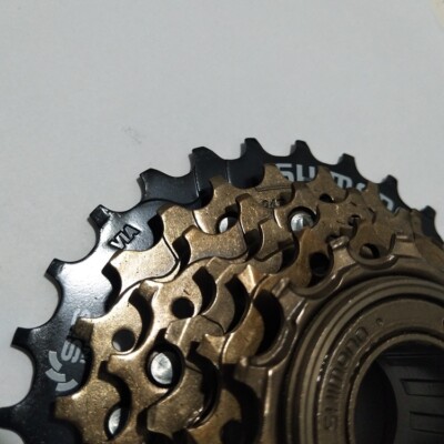 MF TZ500 6 Speed Cassette Freewheel 14- 28T Index Screw On Bicycle
