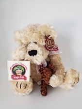 Teddy Bear with Tiny Bear, Jointed 11" Dan Dee "Teddy's 100th Anniversary" NEW