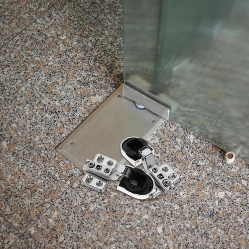 2pcs Cabinet Glass Door Hinge Furniture Hinge Partial Glass Cabinet Door Hinge - Bild 10 von 12