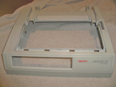 OKI Okidata MICROLINE 590 Dot Matrix Printer Upper Cover 40240803 - PRISTINE!