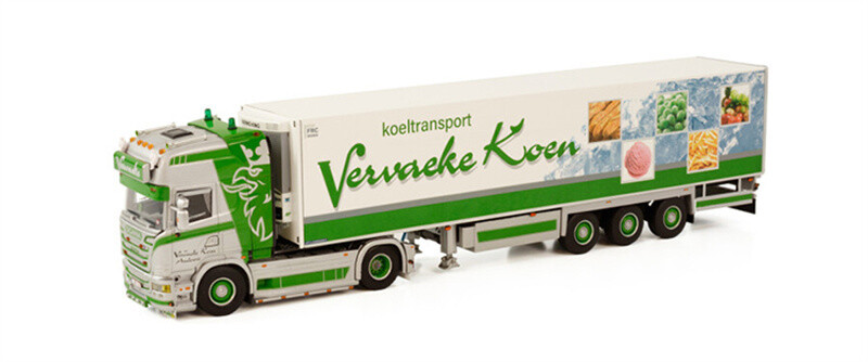 1:50 for WSI FOR SCANIA For TOPLINE 4X2 REEFER TRAILER-3 AXLE for