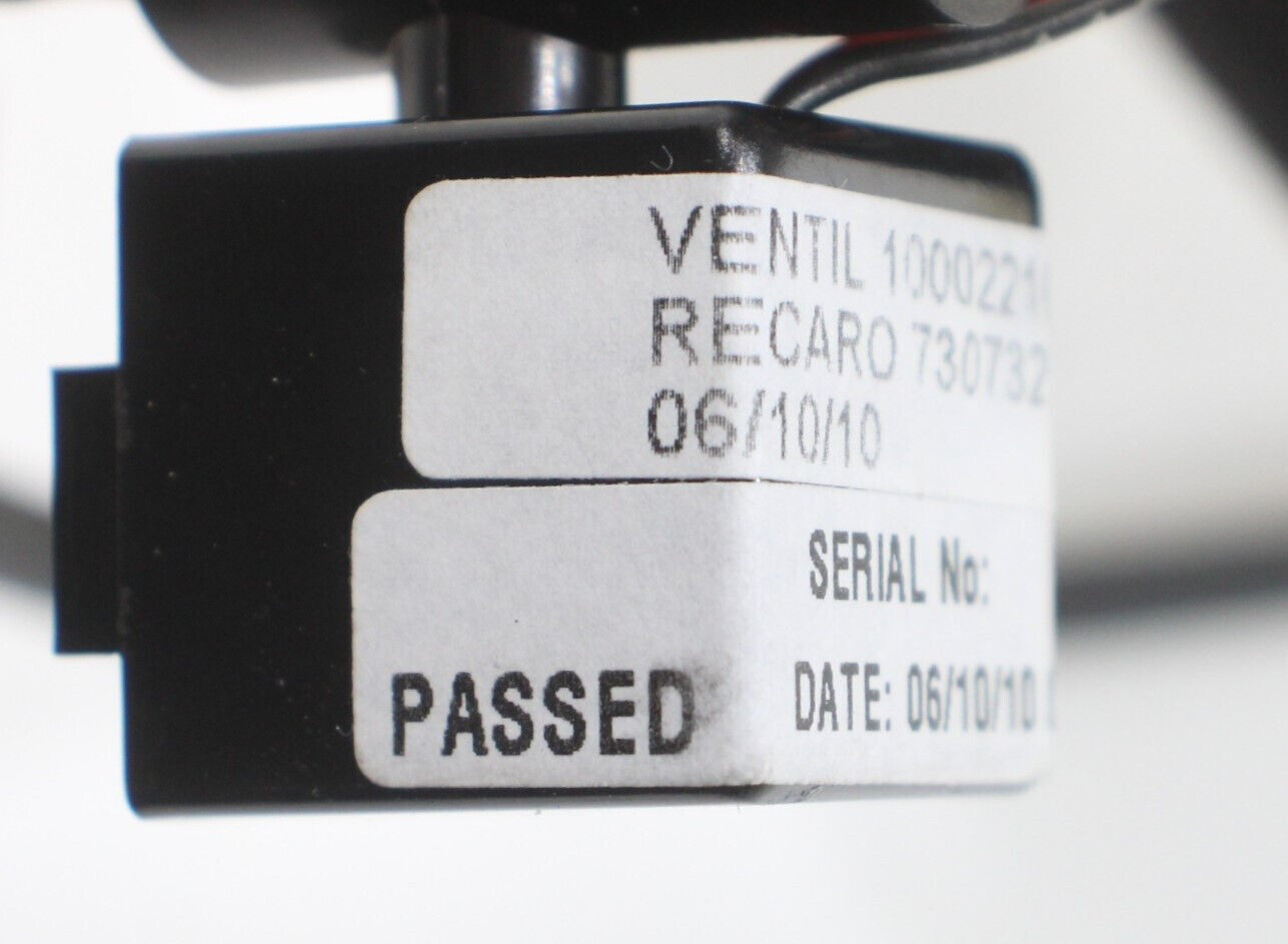 2010-2019 ASTON MARTIN RAPIDE FRONT LEFT DRIVER SEAT LUMBAR SUPPORT & MOTORS OEM