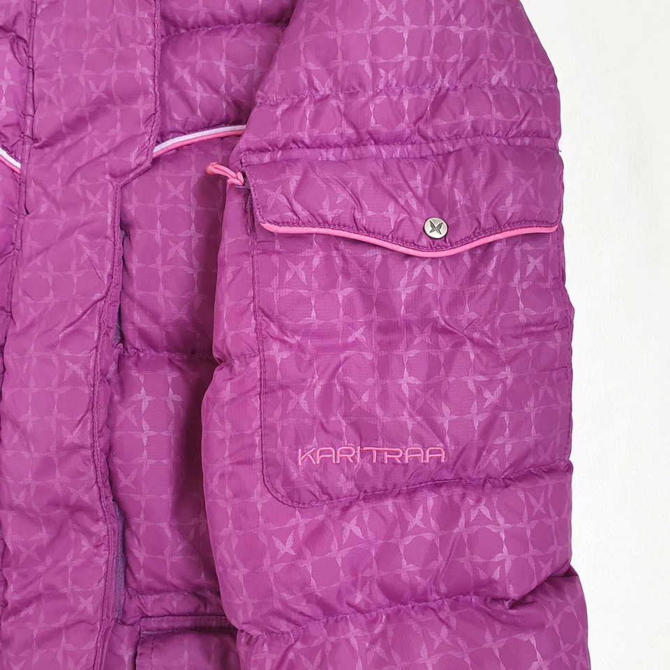 Kari Traa Down Ski Jacket Size M Snowboard Outdoor Winter Quilted Puffer Coat - Image 4 of 4