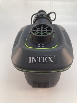 INTEX 6C Quick-Fill Battery Operated Portable Air Pump-Inflates and Deflates!