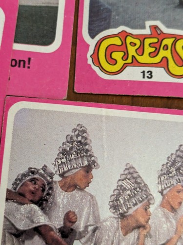 1978 Grease Collectable x14 Trading Cards And x11 Stickers Lot Of x25 TOTAL - Picture 10 of 18