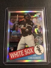 2020 Topps Chrome Luis Robert RC 85TC-17 1985 35th Anniversary Refractor SP