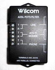 PS-15 Wilcom ADSL Wall Mount POTS Filter Splitter Terminal Jack PS-15-I2
