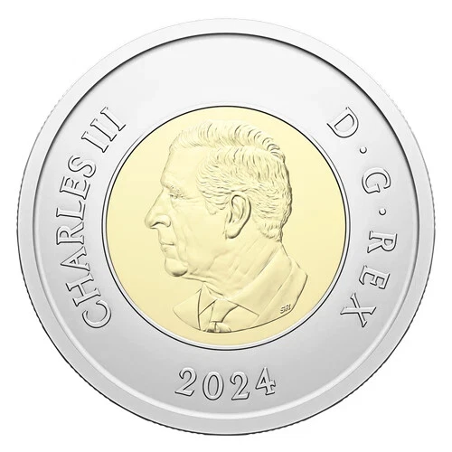 2024 Toonie Canada $2 RCAF Colored UNCIRCULATED (Check my page for great deals!) - Image 2 of 4