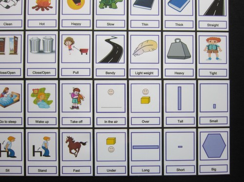 TARJETAS DE FOTOS OPUESTAS - Educación Autismo TDAH PECS Demencia SEN Ayudas visuales - Imagen 34 de 43
