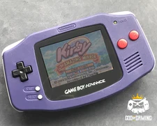 *NEW* Nintendo Game Boy Advance GBA Indigo Console System CUSTOM BUTTONS LENS