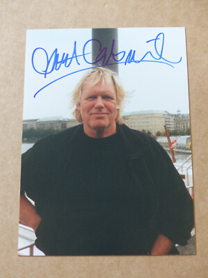 GUNTER GABRIEL signed autograph signed on 12.5x17.5 cm photo