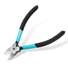 DURATECH Professional Wire Cutter Wire Snips CNC Edges 6" Thickened Flush Cutter