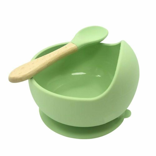 Baby Silicone Suction Bowl With Spoon Feeding Dinner Set for Baby and Toddler AU - Picture 15 of 17