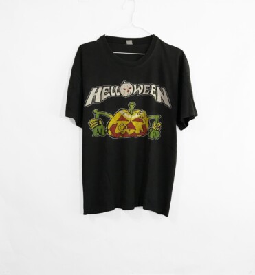 80s Helloween ラグラン　ヴィンテージバンドTシャツ 80s Helloween ラグラン ヴィンテージバンドTシャツ 80s