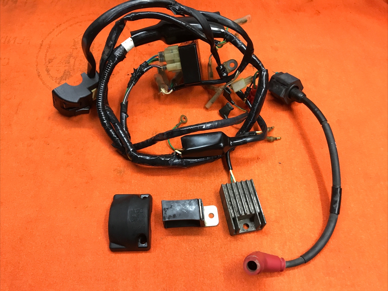 1985 HONDA ATC 350X WIRE HARNESS CDI REGULATOR COIL HEADLIGHT SWITCH eBay