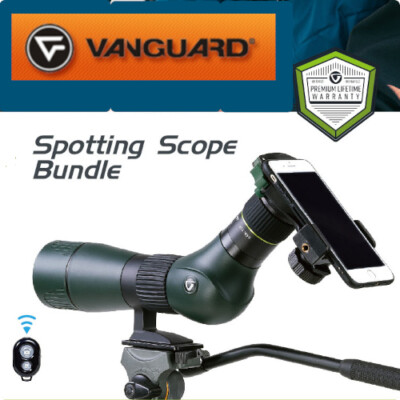 Vanguard VEO HD 60A 15-45X Zoom Spotting Scope Digiscoping Kit Save $90
