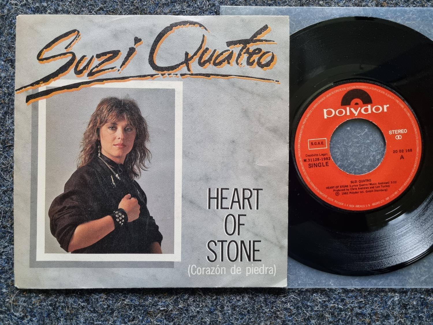 7"" Single Vinyl Suzi Quatro - Heart of stone SPAIN