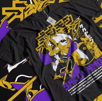 T-shirt Anime Manga - Graphique Otaku, Toutes Tailles, Manches Courtes | Neuf Avec étiquettes
