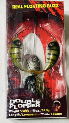River2sea Double Plopper 180 Floating Buzzbait  (Perch-7.5''/1 3/8 Ounce)
