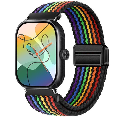 For Xiaomi Redmi Watch 4/Mi Band 8 Pro/9 Pro Magnetic Nylon Band Strap Bracelet - Imagen 13 de 69