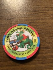 5 orleans third annual obsolete las vegas nevada casino chip