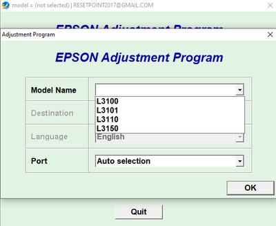 l3150 adjustment program