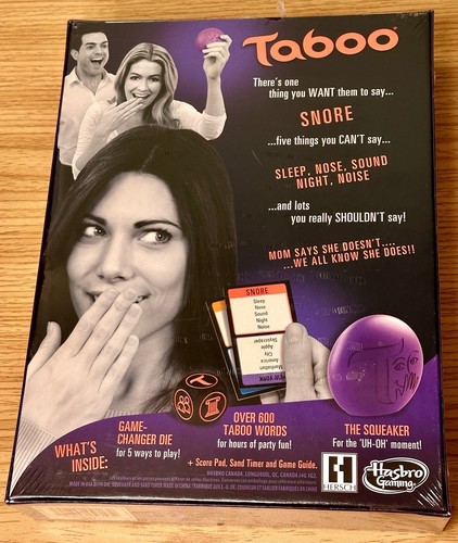 Taboo The Game of Unspeakable Fun! Unopened/Sealed Game 4+ Players Ages 13+ New - Picture 2 of 5