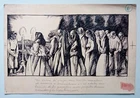 Macaya, Luis - Procesión - Tinta - 18 x 35 cm - (1928) - SIGNED