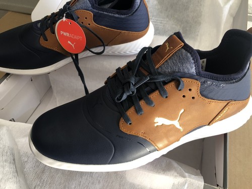puma brown golf shoes