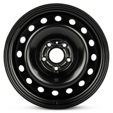 New 20x8 Inch Wheel For Dodge Ram 1500 02-08 Black Painted Steel Rim