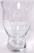Reformation Brewery Beer Glass Pint Craft Brewing Woodstock Georgia