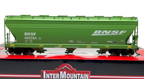HO INTERMOUNTAIN 47082-09 ACF 4650 FT CÚ 3 BAHÍAS TOLVA BNSF SWOOSH 403354 VERDE | Zustand: New