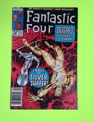 Fantastic Four #325 Vol. 1 1989 Marvel Comics Newsstand 7.0 Comic Book M18-66