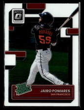 2022 Donruss Optic #RP-5 Jairo Pomares Rated Prospects Card San Francisco Giants